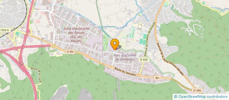 localisation de l'entreprise ARLIE  GEMENOS