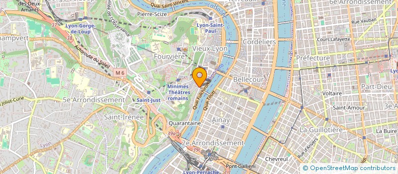 localisation de l'entreprise ARLINGTON IMMOBILIER à LYON