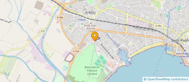 localisation de l'entreprise ARLIT à FREJUS