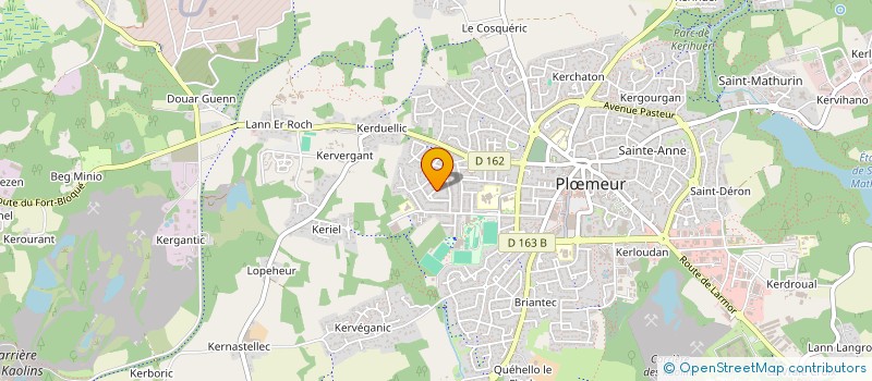 localisation de l'entreprise ARLO à PLOEMEUR