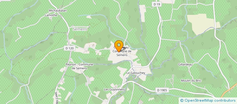 localisation de l'entreprise ARLO  SEMENS