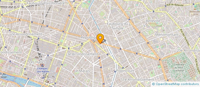 localisation de l'entreprise ARLO  PARIS