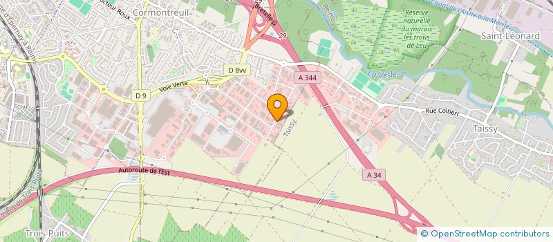 localisation de l'entreprise ARLO RENOVATION  CORMONTREUIL