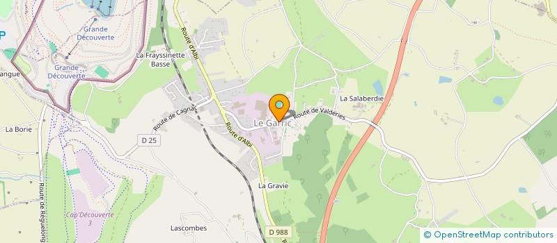 localisation de l'entreprise ARLOGA  LE GARRIC