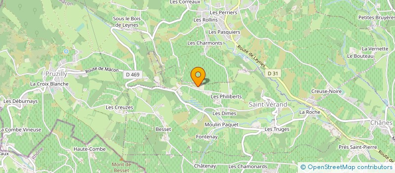 localisation de l'entreprise ARLOIS VALLEE TRANSPORTS A V T à SAINT-VERAND