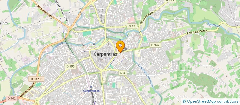 localisation de l'entreprise ARLOOP IMMO à CARPENTRAS