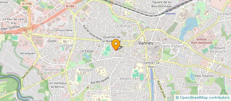 localisation de l'entreprise ARLOPI à VANNES