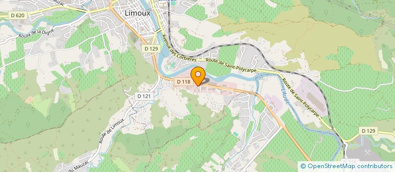 localisation de l'entreprise ARLOT LOCATION  LIMOUX