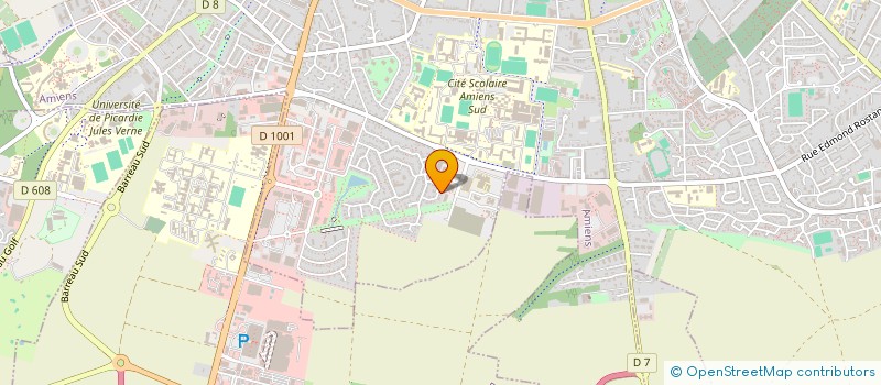 localisation de l'entreprise ARLUNE  AMIENS