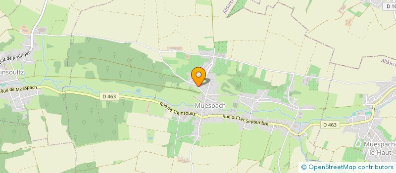 localisation de l'entreprise ARLY  RIESPACH