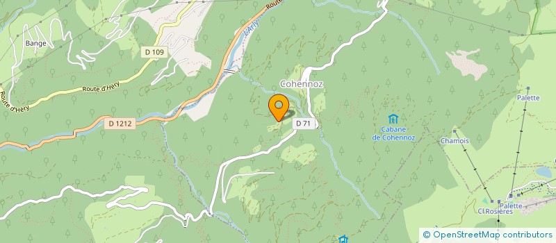 localisation de l'entreprise ARLY ENERGIES  COHENNOZ