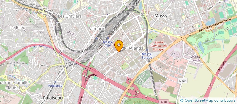 localisation de l'entreprise ARLYES à MASSY