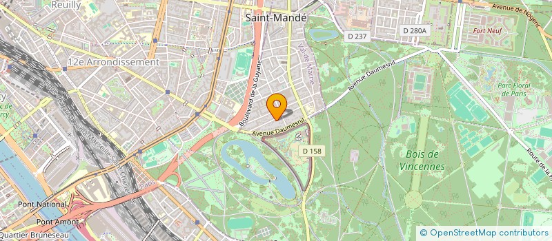 localisation de l'entreprise ARM à SAINT-MANDE