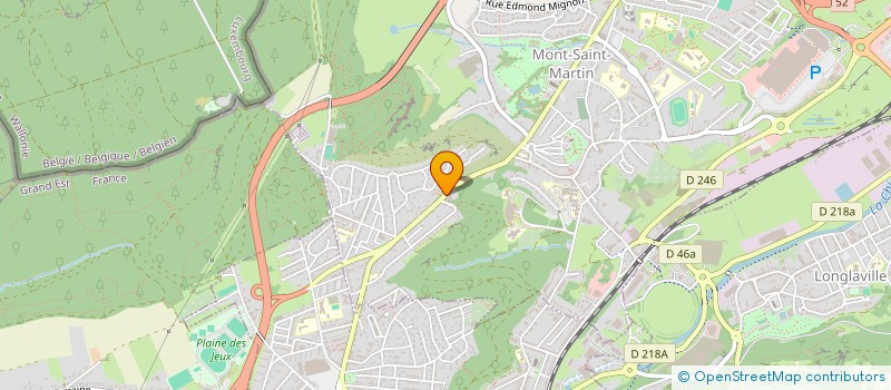 localisation de l'entreprise ARM  MONT-SAINT-MARTIN