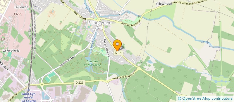 localisation de l'entreprise ARM  SAINT-CYR-EN-VAL