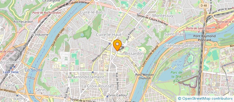 localisation de l'entreprise ARM  CALUIRE-ET-CUIRE