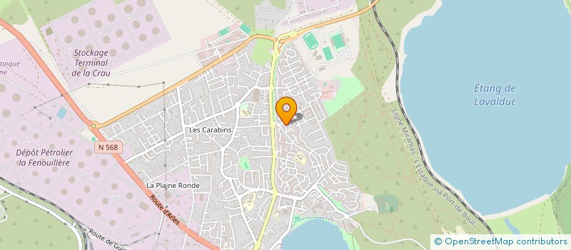 localisation de l'entreprise ARM ASCENSEURS à FOS-SUR-MER
