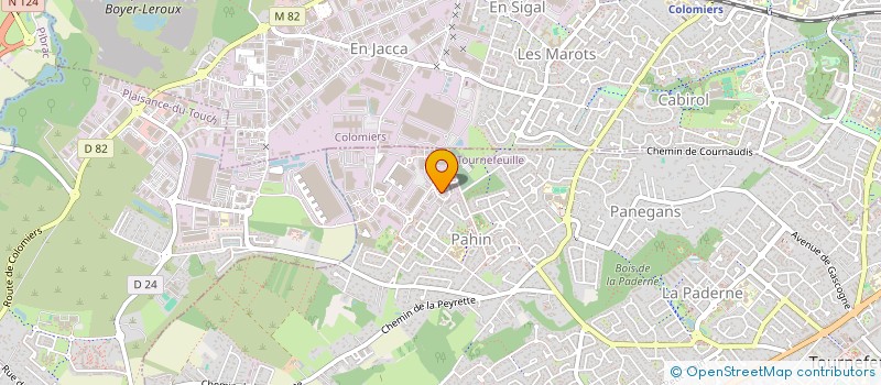 localisation de l'entreprise ARM CONCEPT 5  TOURNEFEUILLE