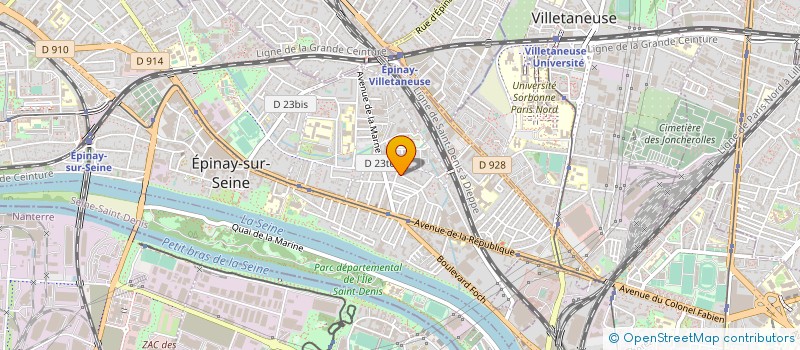 localisation de l'entreprise ARM CONCEPT à EPINAY-SUR-SEINE
