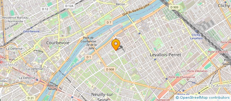 localisation de l'entreprise ARM CONSEIL à NEUILLY-SUR-SEINE
