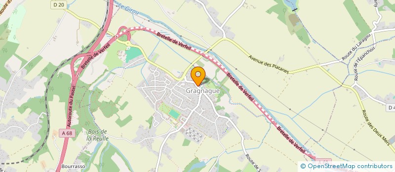 localisation de l'entreprise ARM CONSEIL SAS  GRAGNAGUE