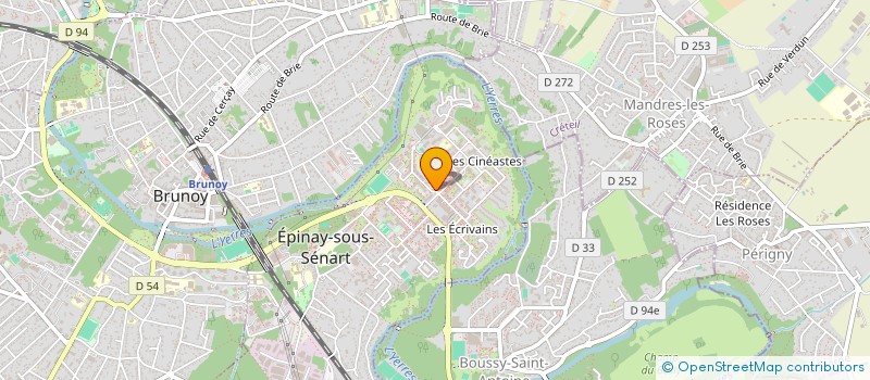 localisation de l'entreprise ARM CREW à EPINAY-SOUS-SENART