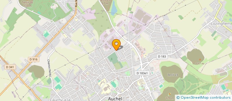 localisation de l'entreprise ARM DISTRIBUTION  AUCHEL