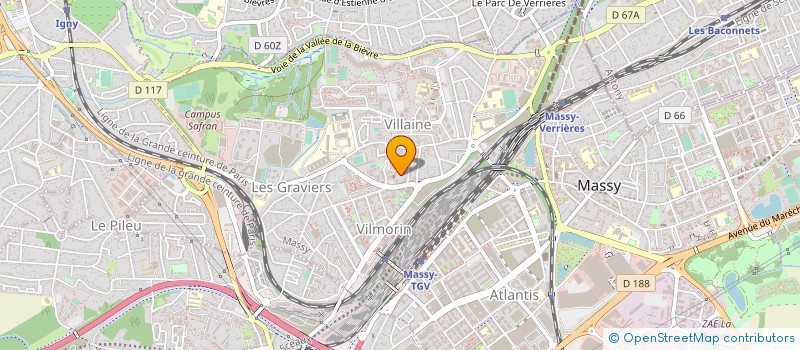 localisation de l'entreprise ARM ETANCHEITE à MASSY