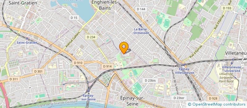 localisation de l'entreprise ARM - EXPRESS à EPINAY-SUR-SEINE