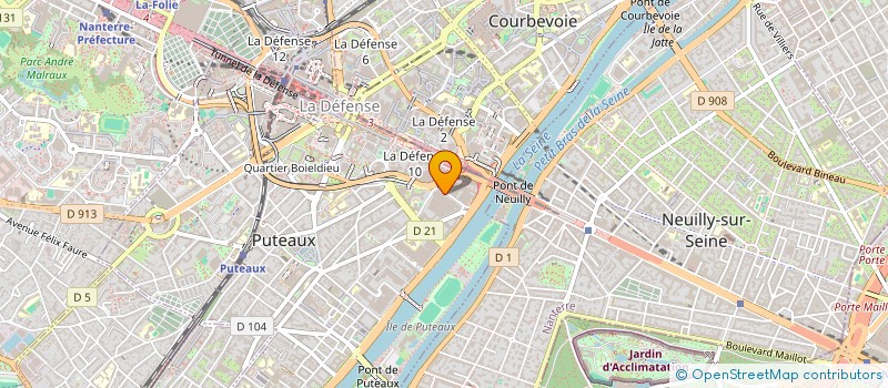 localisation de l'entreprise ARM LOGICIELS à PUTEAUX