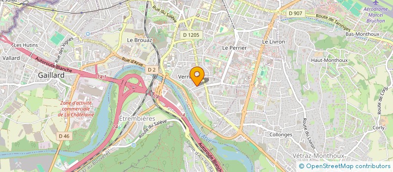 localisation de l'entreprise ARM LTD à ANNEMASSE