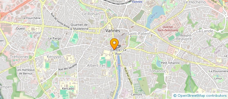 localisation de l'entreprise ARM PARTICIPATIONS à VANNES