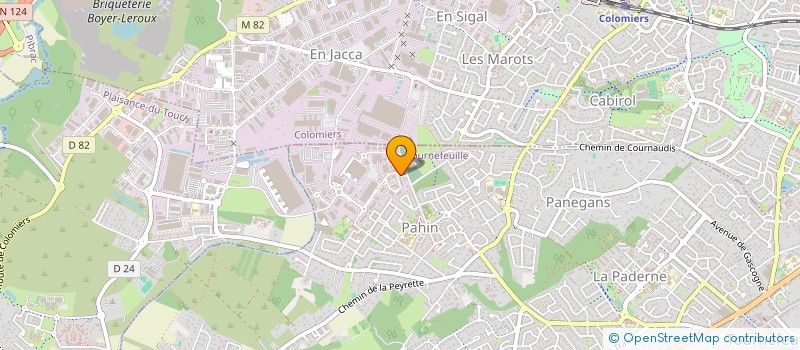 localisation de l'entreprise ARM PRODUCTS à TOURNEFEUILLE