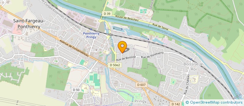 localisation de l'entreprise ARM TRANSPORT  SAINT-FARGEAU-PONTHIERRY