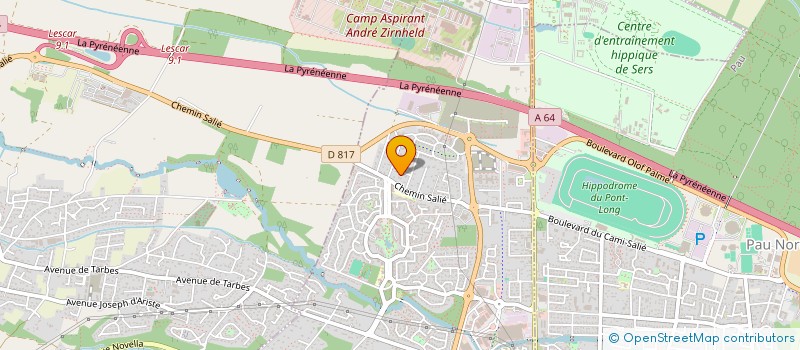 localisation de l'entreprise ARMA à LONS