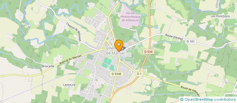localisation de l'entreprise ARMA à VILLENEUVE-DE-MARSAN