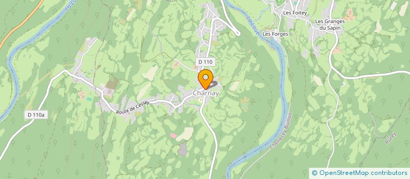 localisation de l'entreprise ARMA à CHARNAY