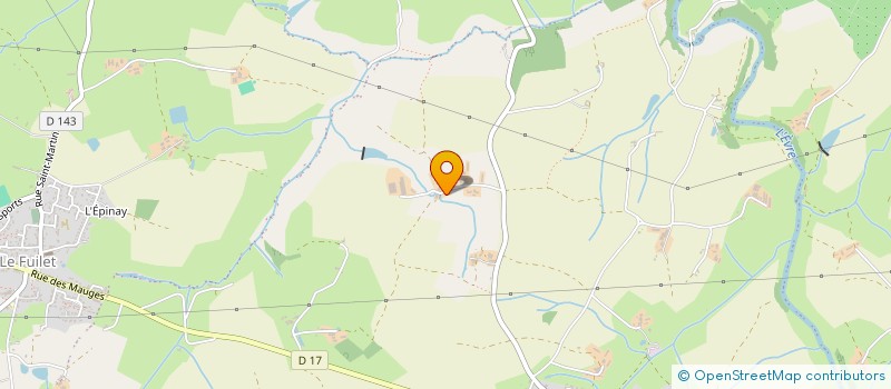 localisation de l'entreprise ARMA à MONTREVAULT-SUR-EVRE