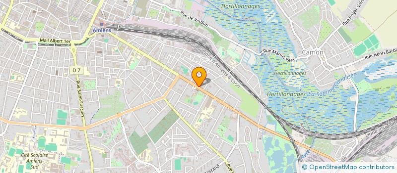 localisation de l'entreprise ARMA  AMIENS