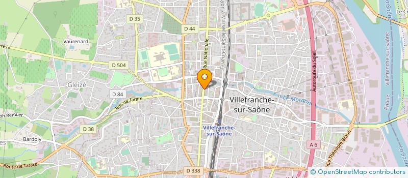 localisation de l'entreprise ARMA BLU à VILLEFRANCHE-SUR-SAONE