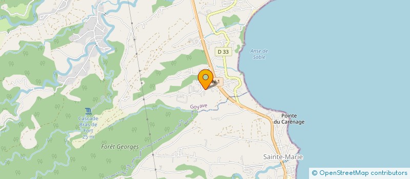 localisation de l'entreprise ARMA-CALV à GOYAVE