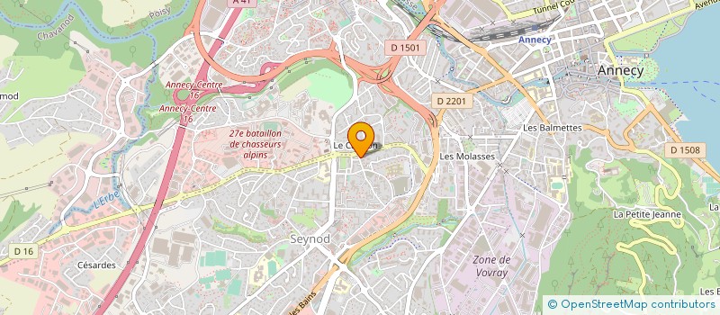 localisation de l'entreprise ARMA DIRECT à ANNECY