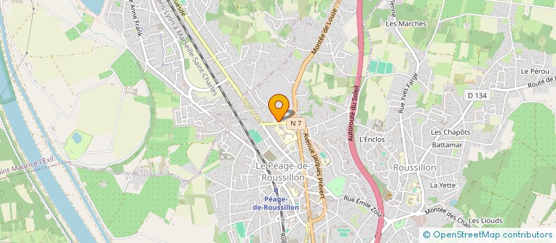 localisation de l'entreprise ARMA GROUP à SAINT-MAURICE-L'EXIL