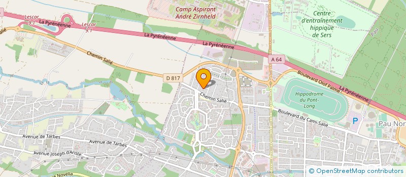 localisation de l'entreprise ARMA PARTICIPATIONS à PAU