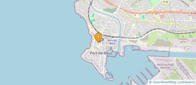 localisation de l'entreprise ARMA PAYSAGE  PORT-DE-BOUC