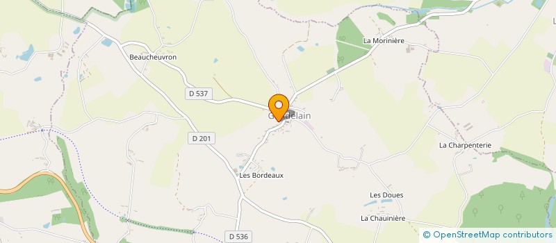 localisation de l'entreprise ARMA-PRO à GANDELAIN