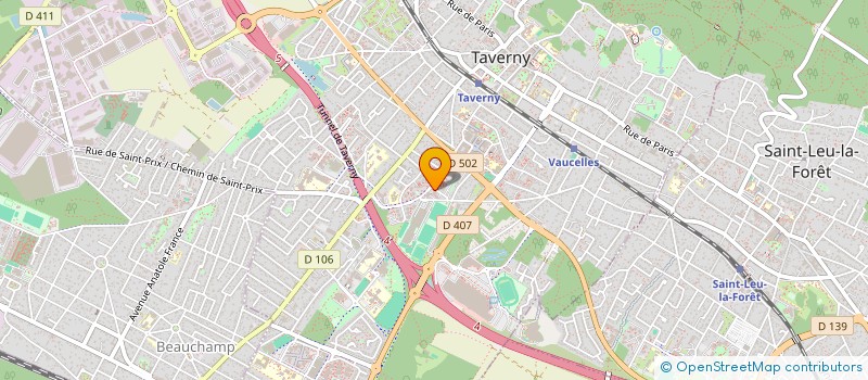 localisation de l'entreprise ARMA-SAKI  TAVERNY