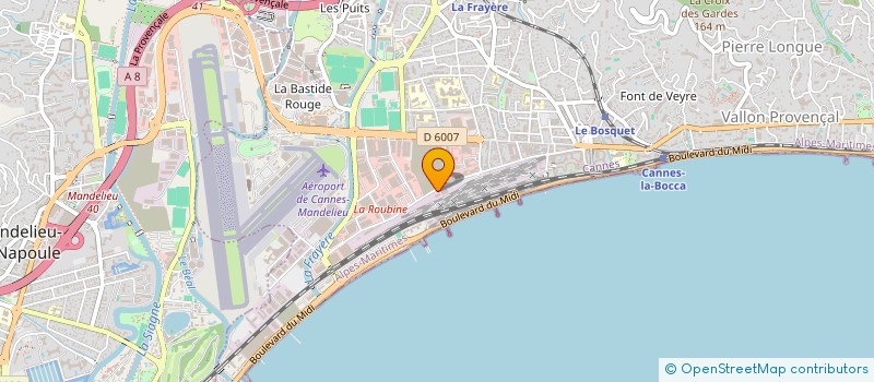 localisation de l'entreprise ARMABAL à CANNES
