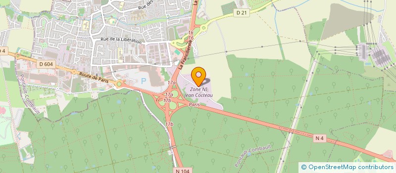 localisation de l'entreprise ARMABESSAIRE ET COMPAGNIE à PONTAULT-COMBAULT