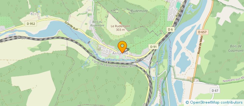 localisation de l'entreprise ARMACEM IMMO  ARNAVILLE